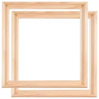BK BILDERRAHMEN KOLMER 2 SCHATTENFUGENRAHMEN für KEILRAHMEN 80x80 cm