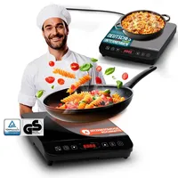 STILLSTERN Induktionskochplatte 2100 W – 1 Zone, Timer, Touch