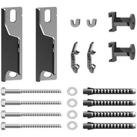 Kermi Wandkonsolen-Set kurz für Flachheizkörper/ Heizwand Wandabstand 40mm verzinkt