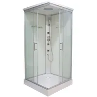 SANOTECHNIK Twist Komplettdusche mit Schiebetür 80 x 215 cm