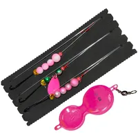 Dieter Eisele System 70cm 0,40mm pink - 3 Vorfächer