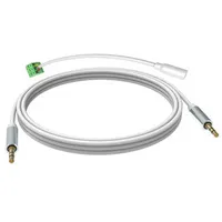 Vision 5m White 3.5mm, Minijack cable