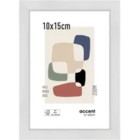 Accent by Nielsen Bilderrahmen Holz weiß 10x15 cm 1