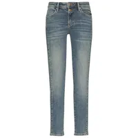 S.Oliver Damen 2153959 Jeans Hose Betsy Slim Fit, Blau,42W