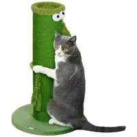 PawHut Kratzstamm, 63cm Kratzsäule, Sisal-Katzenkratzbaum, Kratzbaum für Katzen, Katzen