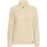 Oxmo Troyer OXTELSONIA 21301250ME kuscheliger Teddy-Pullover in Grau |
