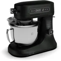 Klarstein Chiara Küchenmaschine – 5L Edelstahlschüssel, 12 Geschwindigkeiten, LCD-Touch-Display,