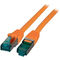 EFB-Elektronik EFB MK6001.0,25O RJ45 Patchkabel Cat.6A S/FTP LSZH orange