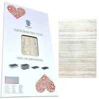 Fliesana 3 Stk. SANDSTEIN - Wasserdichte Klebefliesen für Bad