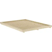 Karup Design Bettgestell »DOCK BED, Futonbett, Massivholzbett, Bett ohne