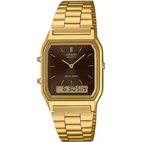 Casio Vintage AQ-230GA-5AMQYES Edelstahl 30 mm 1ATM