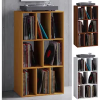 VCM Holz Schallplattenregal Raumteiler Maße H. 120 x B.