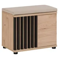 99rooms Pedri Schuhschrank Jackson Hickory Schwarz