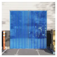 VidaXL Türvorhang Blau 300x2,6 mm 10 m pvc Vidaxl