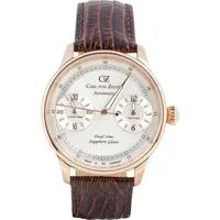 Carl von Zeyten Automatikuhr Schönmünzach CVZ0086RWHS, Armbanduhr, mechanische Uhr,