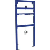 Belvit Vorwandelement Urinal Trockenbau blau