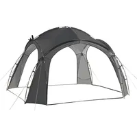 Garden Pleasure Pavillon TICINO ca. 350x230x350 cm Schwarz