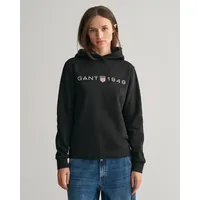 GANT Hoodie »REG PRINTED GRAPHIC HOODIE« Gant black