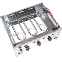 Apex Digital 55510 EDELSTAHL GASBRÄTER 10KW 3 flammig GASGRILL