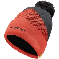 La Sportiva Unisex Knitty Mütze, Cherry Tomato-Carbon, M|S -