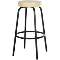 CLP Barhocker Kamari creme/Kunstleder