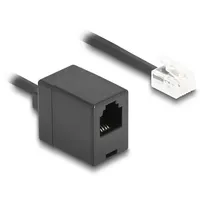 DeLock Telefonkabel Spiralkabel, RJ11 Stecker zu RJ-11 m