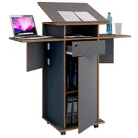 VCM my office Stehpult anthrazit
