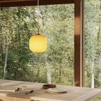 Louis Poulsen VL 45 Radiohus Pendelleuchte, 17,5 cm, Messing