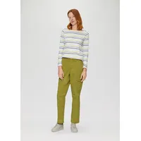 S.Oliver - Lässige Cargohose mit Nahtdetails, Damen, Grün, 46