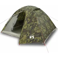 VidaXL Kuppelzelt 4 Personen Camouflage Wasserdicht