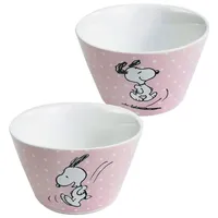 UNITED LABELS The Peanuts Müslischale Snoopy 500 ml, Rosa
