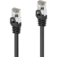 PureLink CAT 6A Patchkabel. S/FTP schwarz - 0,25m