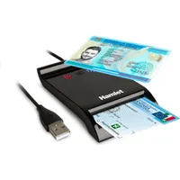 Hamlet HUSCR-NFC USB Smart Card Reader und (USB 2.0),