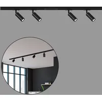 Briloner - Schienensystem Rail Komplettset, 4x LED Spots dimmbar,