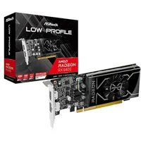 ASRock RX 6400 LP 4GB retail retail - 4.096