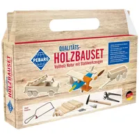 Pebaro 465 Holzbauset im praktischen Tragegriff-Karton