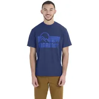 Marmot Coastal Kurzarm-t-shirt - Twilight Blue - L
