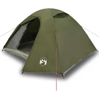 VidaXL Kuppel-Campingzelt 4 Personen Olivgrün Wasserdicht