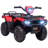 Homcom Elektro Kinderquad, Elektro-Quad mit LED und Musik, Elektroauto,