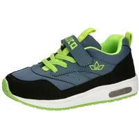 LICO Blinky Boy Sneaker Grau/Schwarz/Lemon, 31