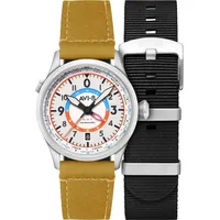 Avi-8 AV-4120-02 Herrenuhr Wingman Worldtimer Automatik GMT 41mm 5ATM