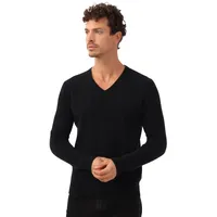Zwilling Zwillingsherz Kaschmirpullover, mit V-Ausschnitt und elegantem fit schwarz,