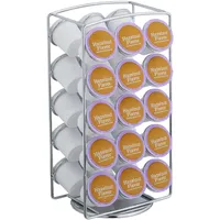 Relaxdays Kapselhalter kompatibel mit Keurig K-Cups, Kapselaufbewahrung 30 Kapseln,
