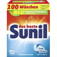 Sunil Vollwaschmittel Pulver 5,0 kg 100 WL
