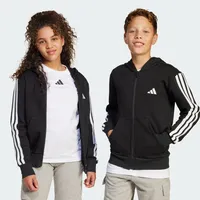 Adidas Essentials Kids, Kapuzenjacke - Black / White -