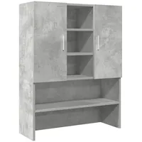 VidaXL Waschmaschinenschrank Betongrau 70,5x25,5x90 cm