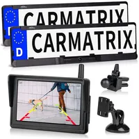 CARMATRIX DUO HD Solar Funk Rückfahrkamera mit 5" Monitor