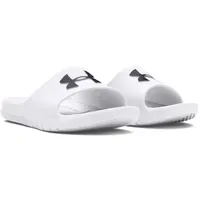 Under Armour Core PTH Badelatschen 100 white/white/black 38.5