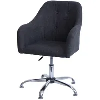 Mendler Esszimmerstuhl HWC-L92, Küchenstuhl Stuhl mit Armlehne, drehbar höhenverstellbar