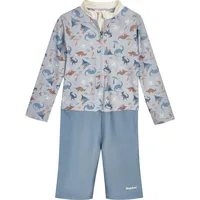 Playshoes UV-Schutz Einteiler Unisex Kinder Badeanzug Schwimmanzug Badebekleidung, Dino